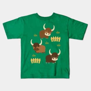 Yak Ranch Kids T-Shirt